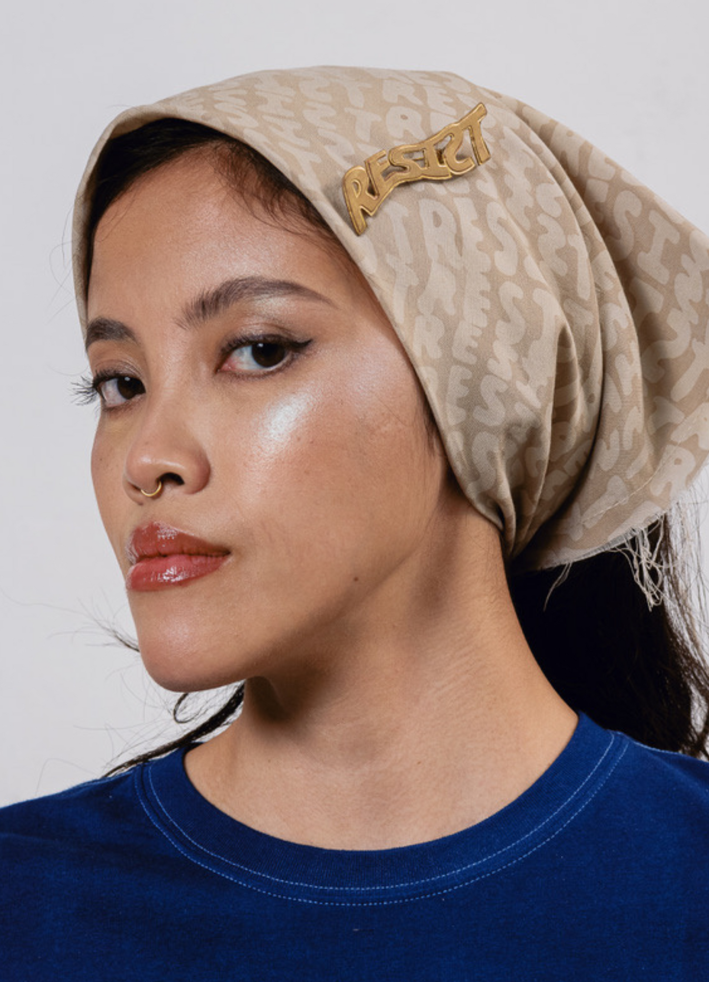 RESIST Bandana - Beige