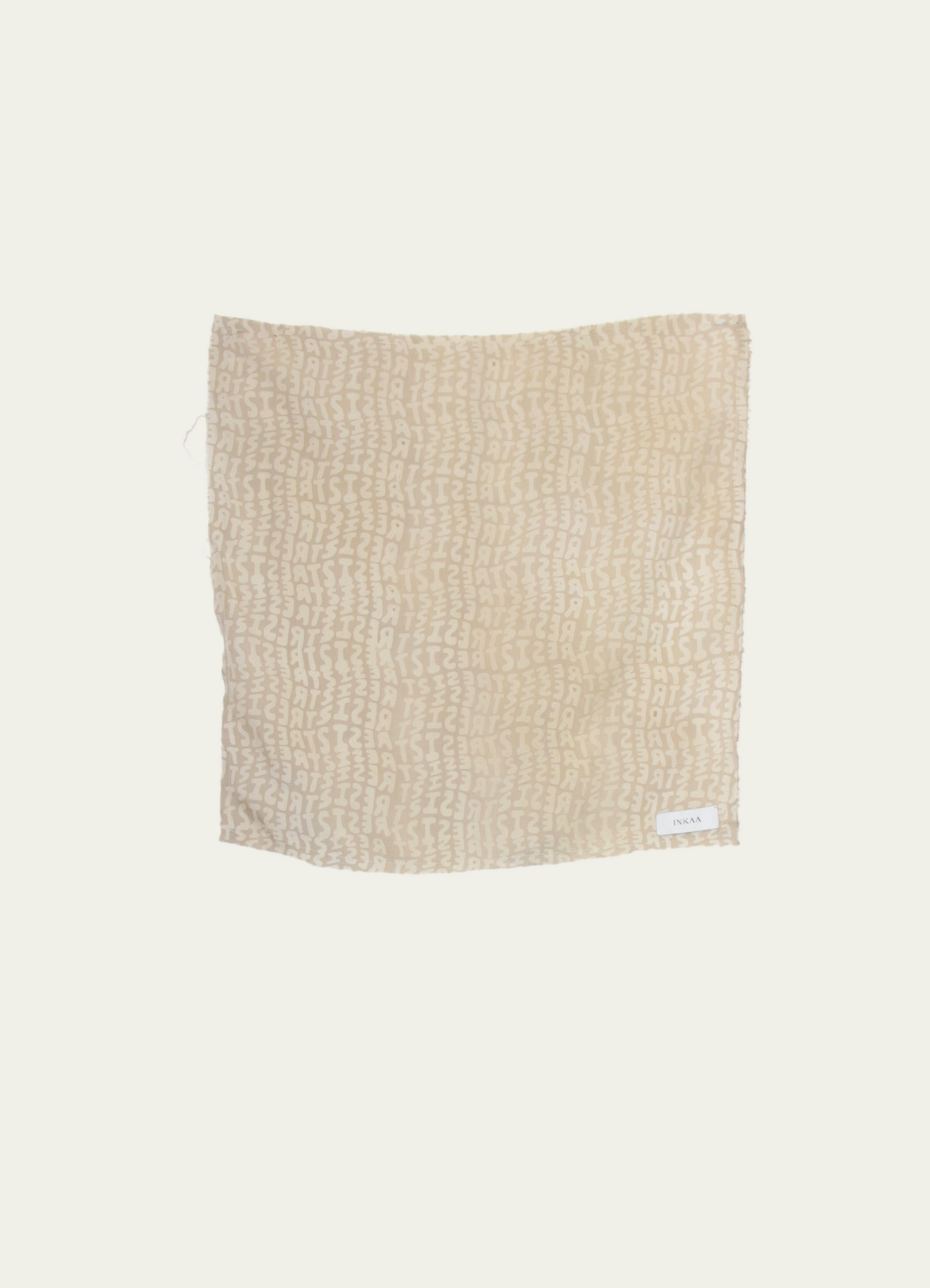 RESIST Bandana - Beige