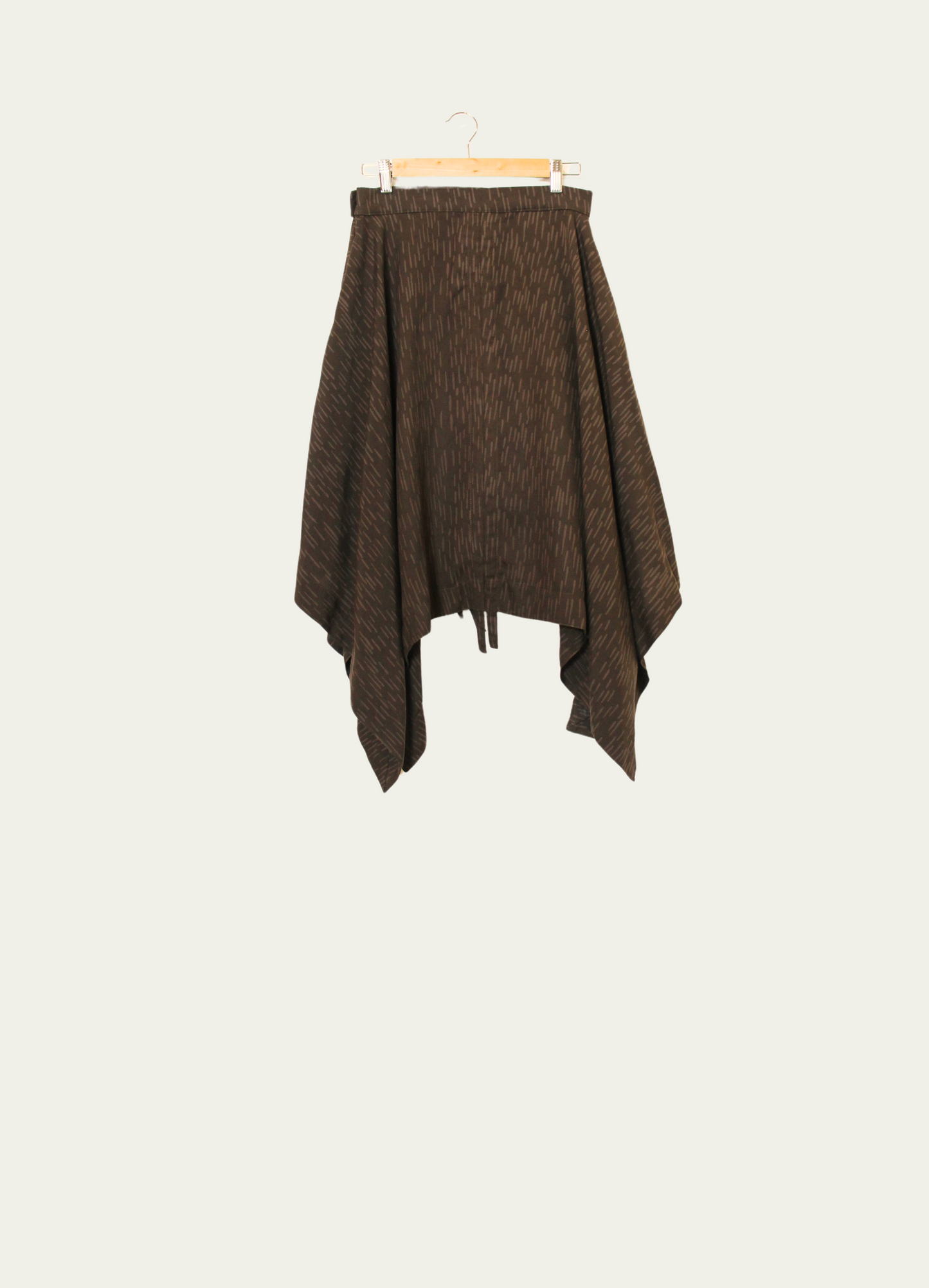 Batik Skirt with Line Motif