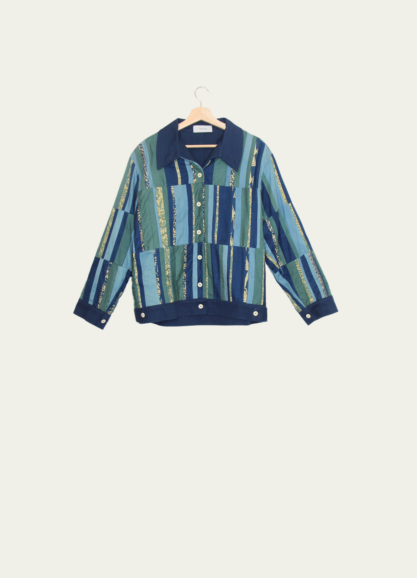 Naturally-dyed Pucuk Rebung Jacket