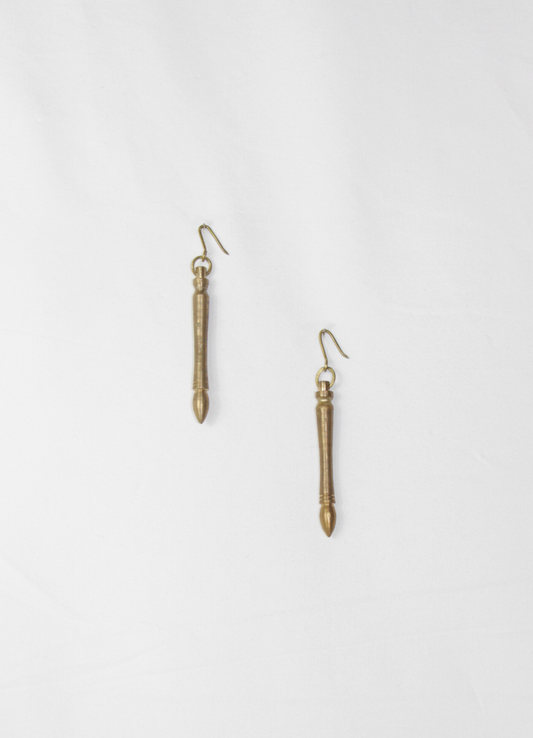 Kacip Brass Earrings